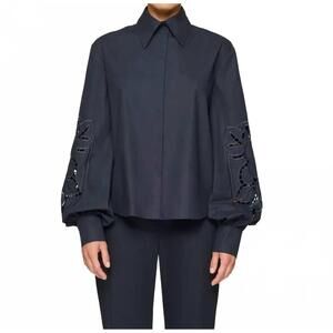 NEW CLEA lavinia shirt in navy